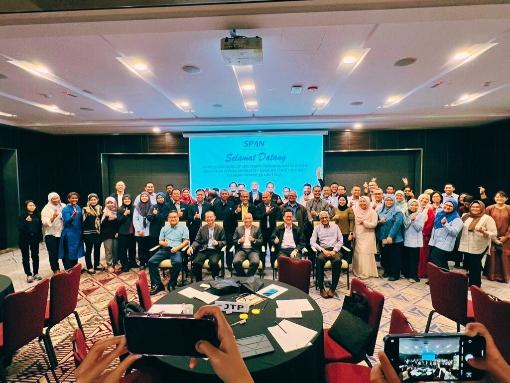 Advancing Malaysia's sewerage planning framework: H2O Datatech co-leads SPAN MSIG Volume 1 workshop