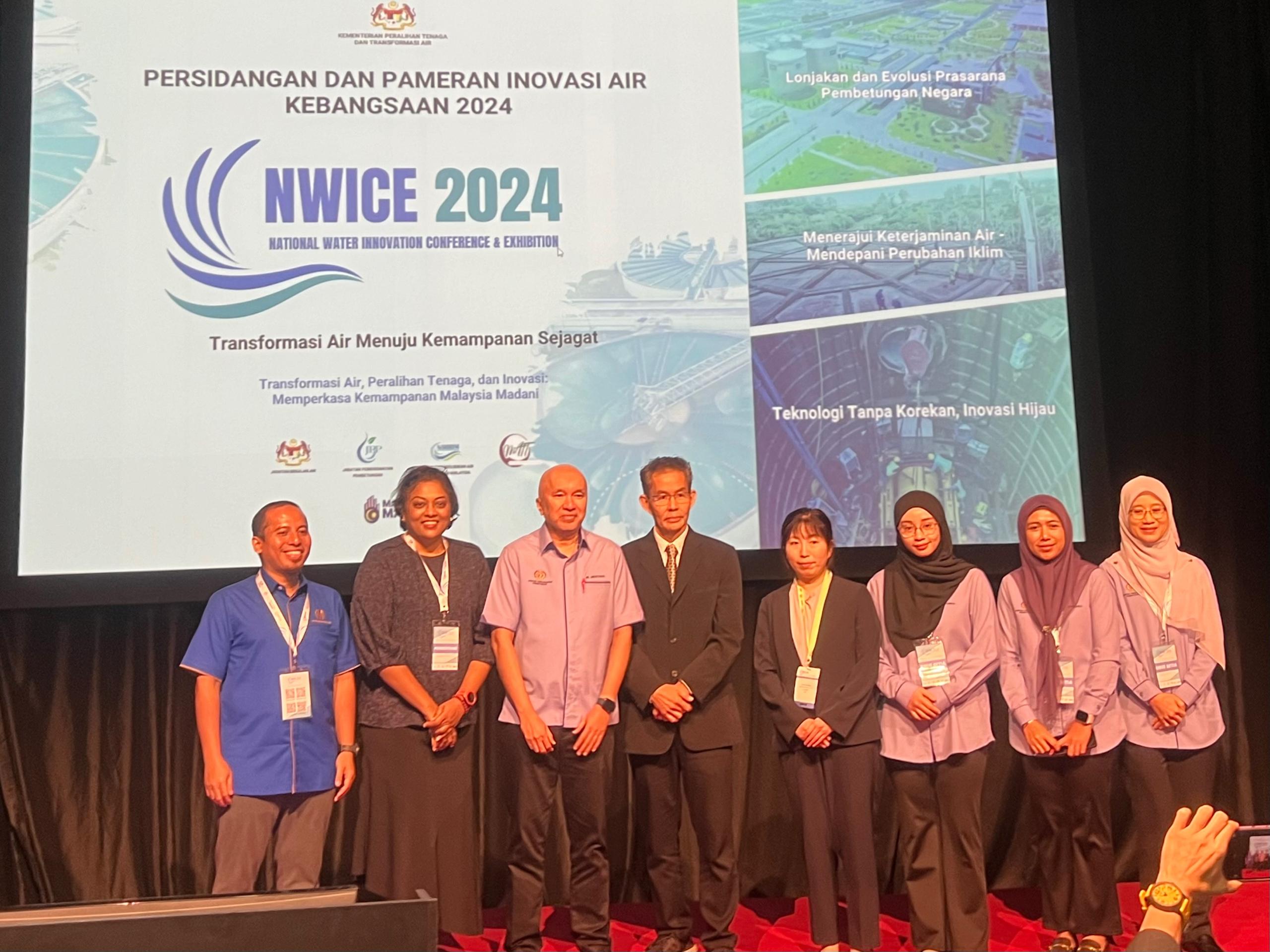 Introducing Airnomik© to the water industry at NWICE 2024